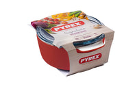 Pyrex Signature Ceramiczne naczynie do zapiekania czerwone z pokrywą